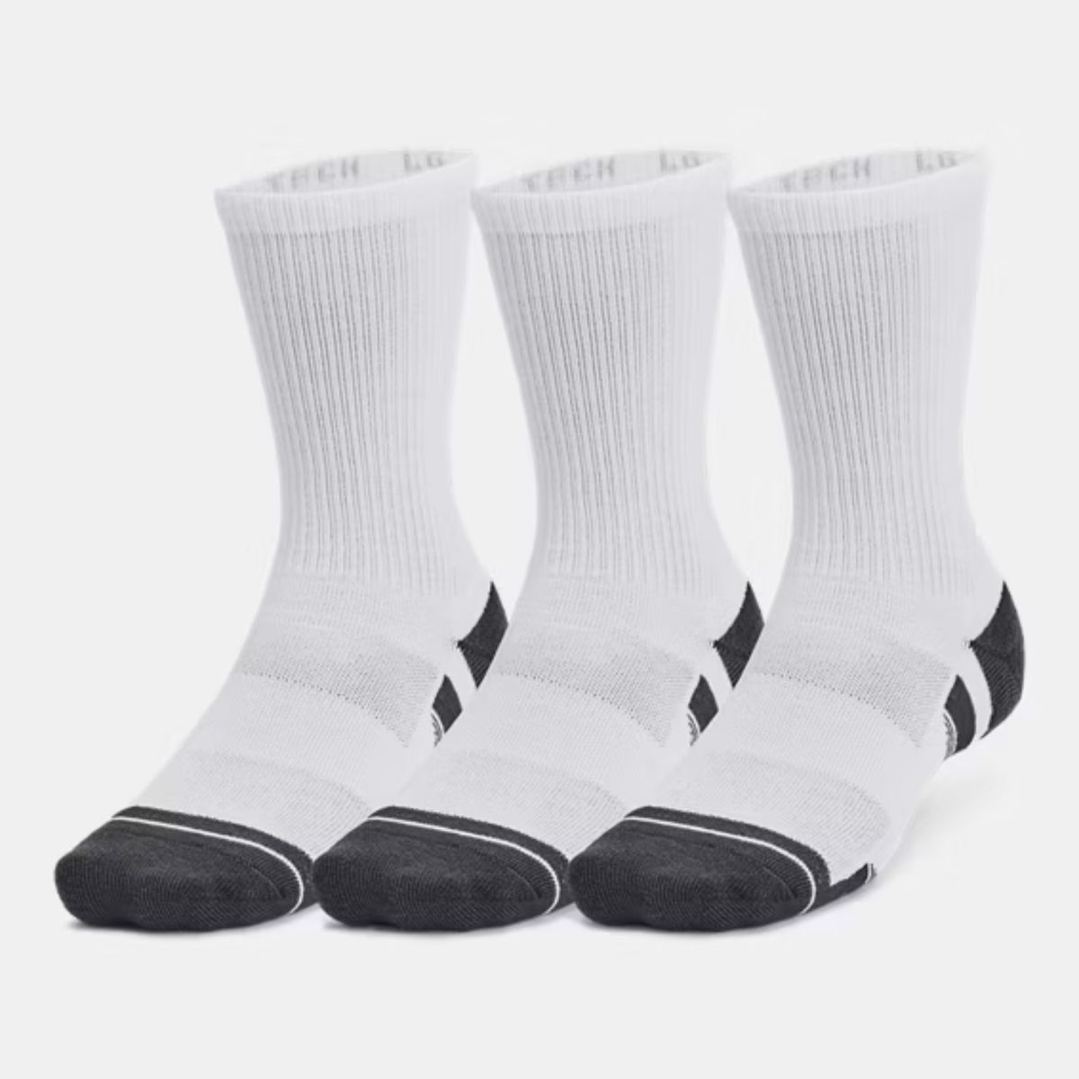 UNDER ARMOUR - Calcetines Under Armour Performance Tech 3pk Crew-wht