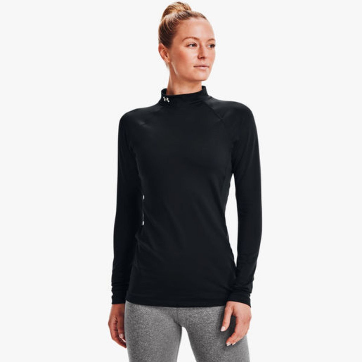 UNDER ARMOUR - Polera Under Armour Coldgear Authentics Mujer