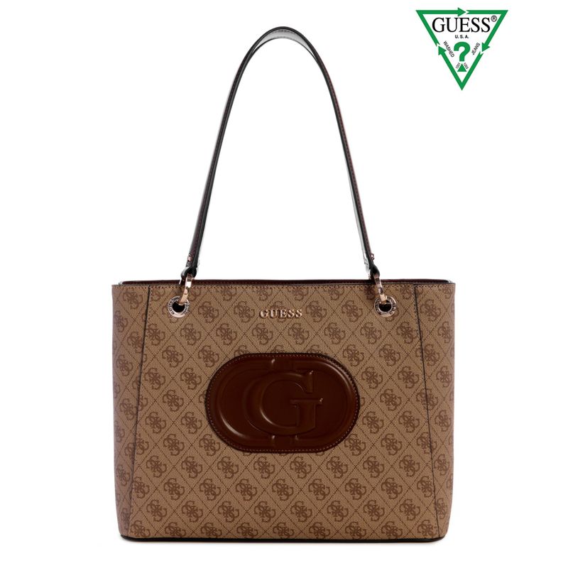 GUESS - Cartera Tote Eco Mietta Noel Mujer Guess