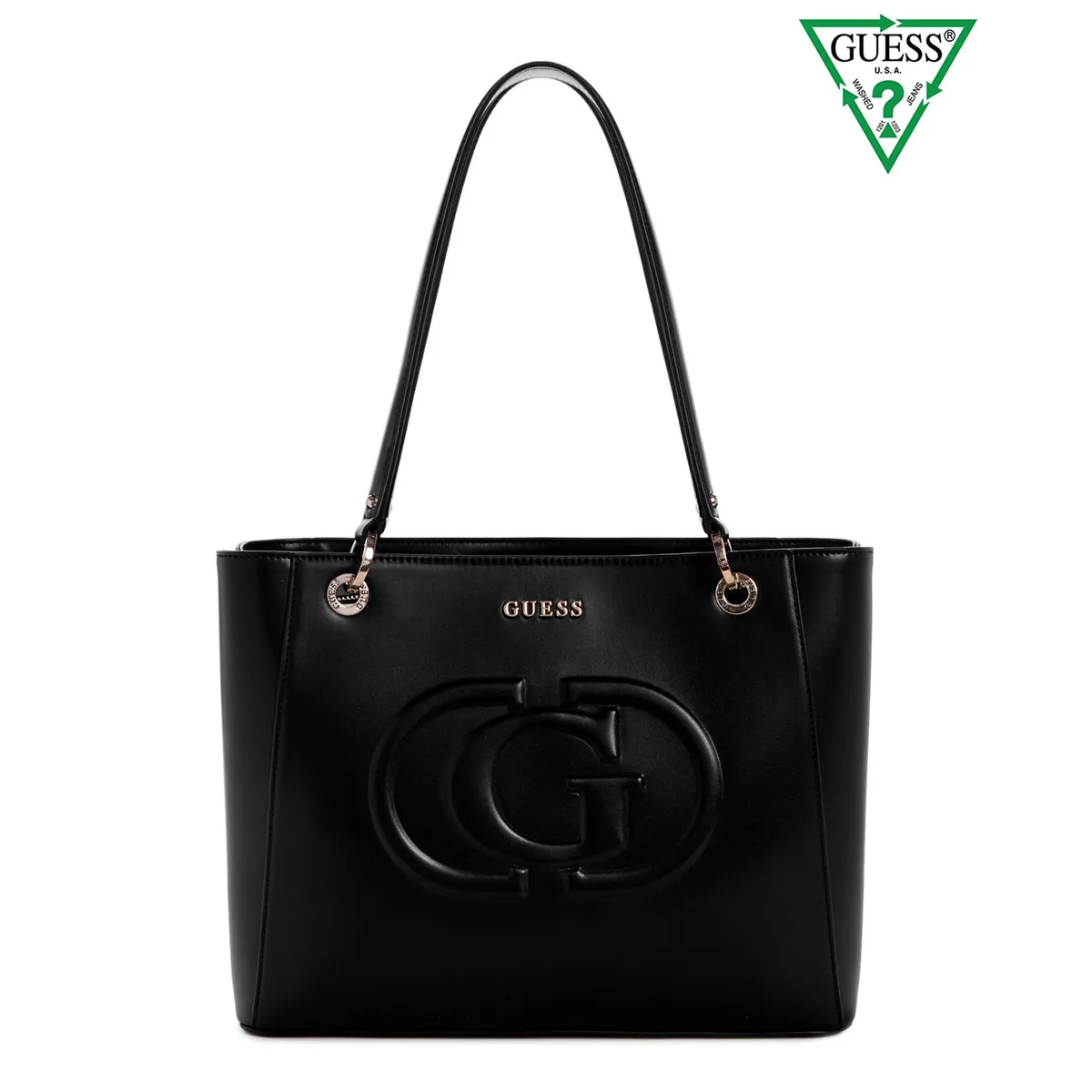 GUESS - Cartera Tote Eco Mietta Noel Mujer Guess