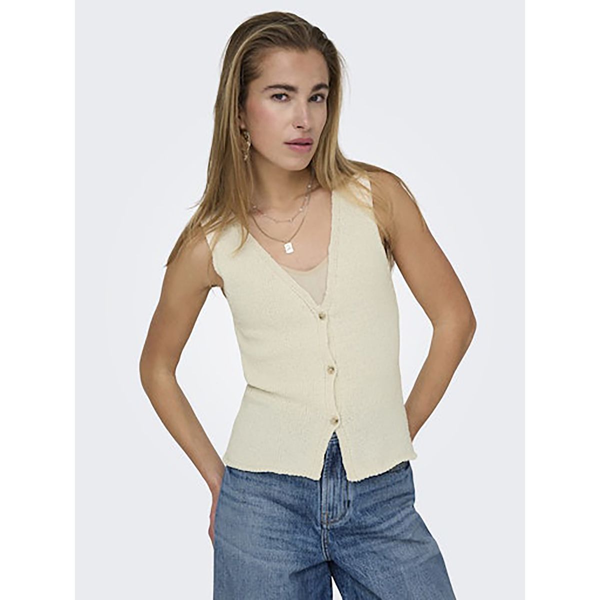 ONLY - Chaleco Casual Mujer Only