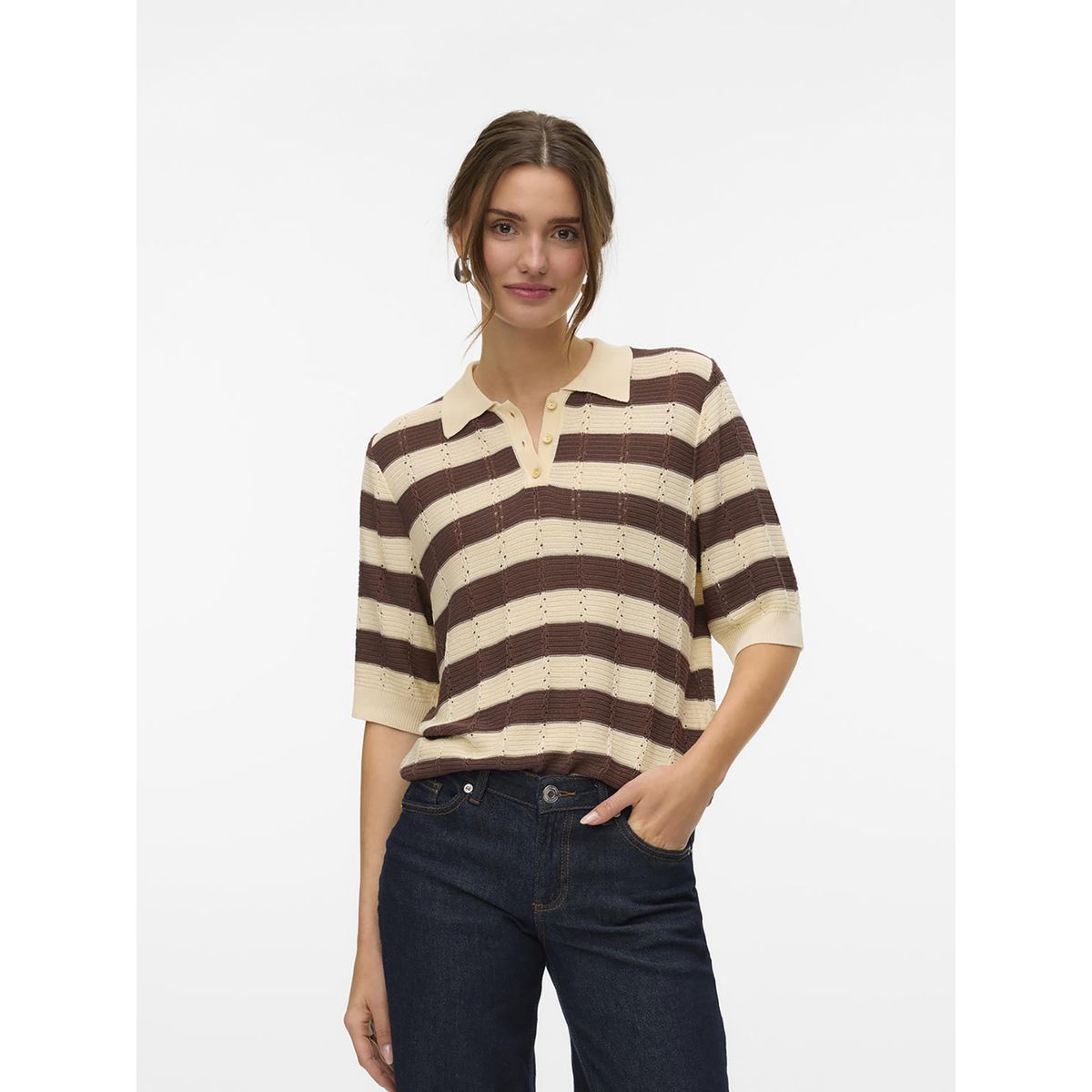 VERO MODA - Polera Casual Mujer Vero Moda