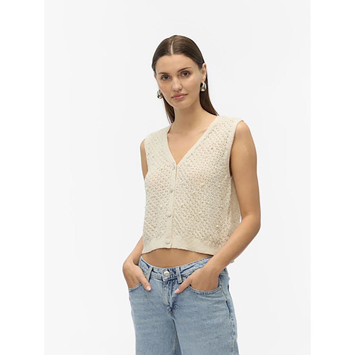 VERO MODA - Cardigan Casual Mujer Vero Moda