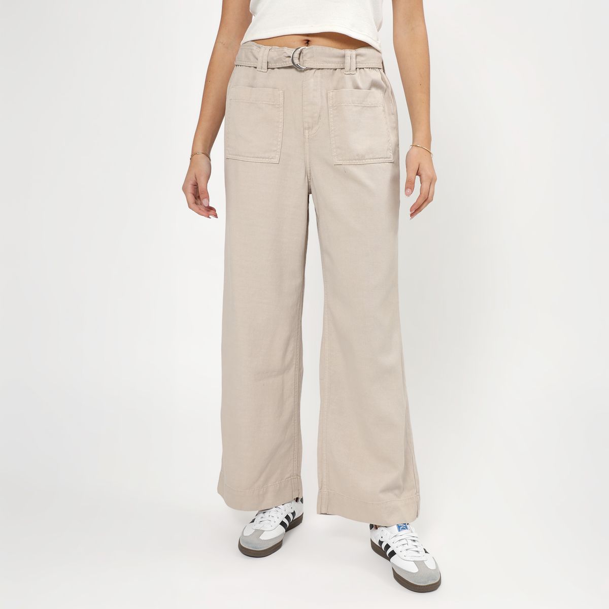 AMERICAN ABBEY - Pantalón Wideleg Mujer American Abbey