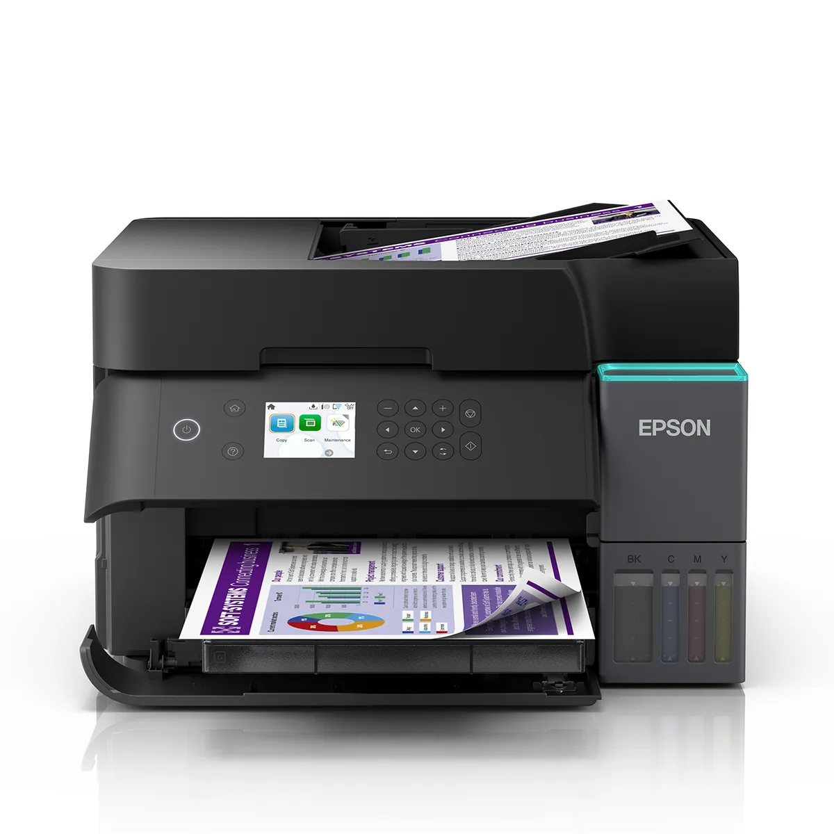 EPSON - Impresora Multifuncional 3 En 1 Ecotank L6370 Wi-fi Con Dúplex De Impresión Y Adf