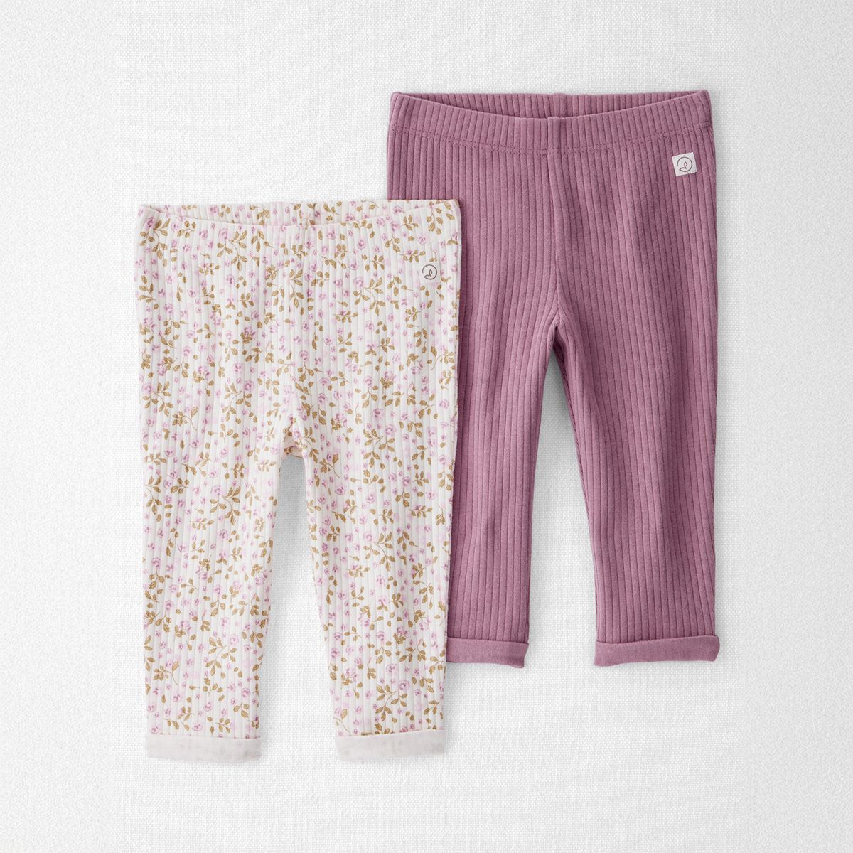 CARTER'S - Pantalón Pack X2 Bebé Niña Algodón Carters
