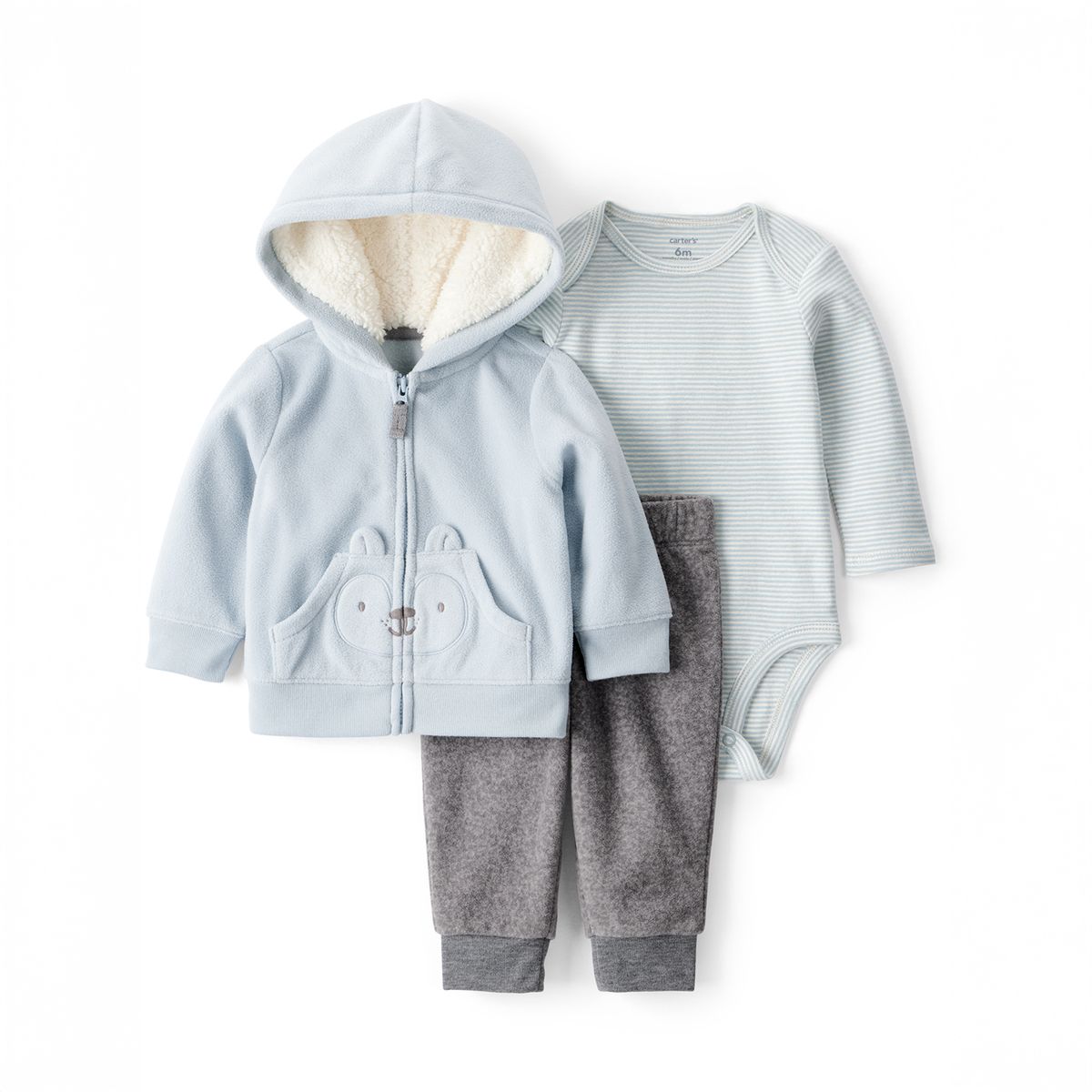 CARTERS - Conjunto Bebé Niño 3 Piezas Carters