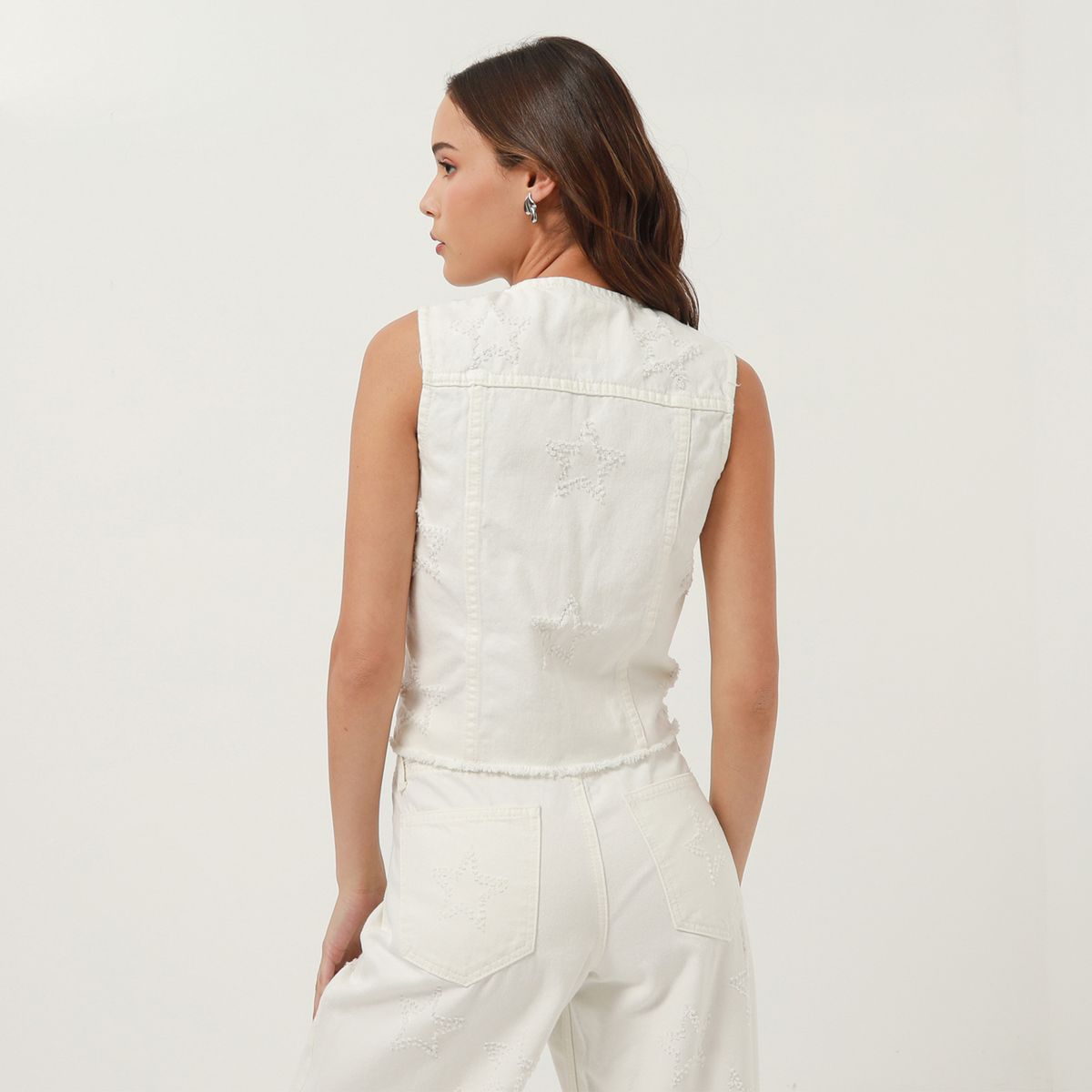 DENIMLAB - Chaleco Denim Mujer Denimlab