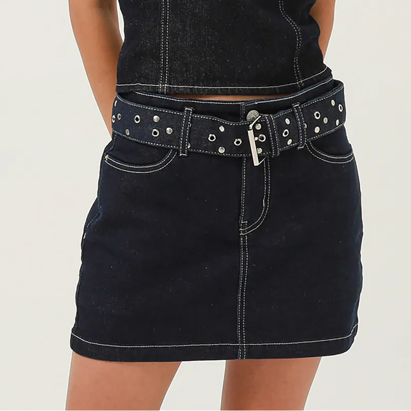 DENIMLAB - Falda Mini Mujer Denimlab