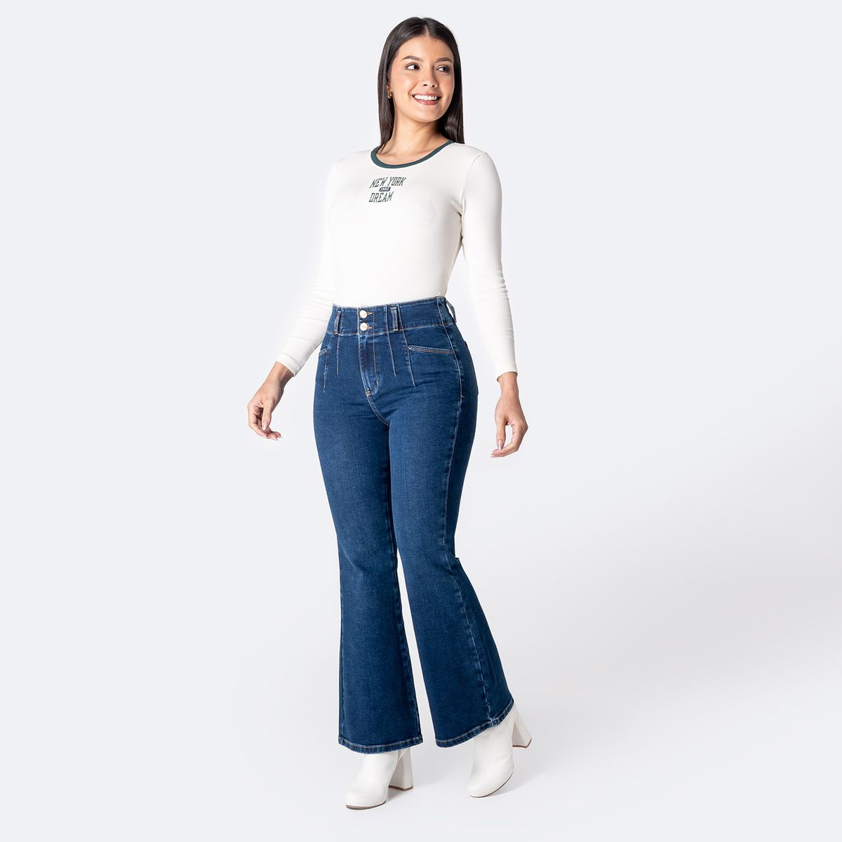 PIONIER - Jean Flare Tiro Alto Mujer Pionier 