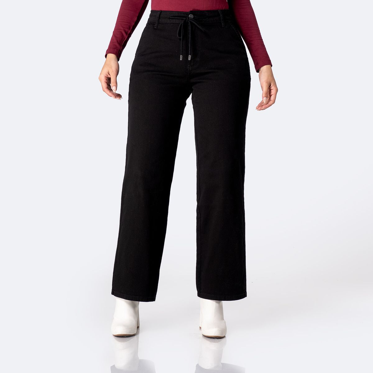 PIONIER - Jean Straight Tiro Alto Mujer Pionier