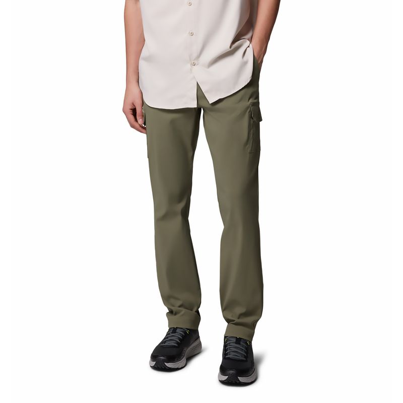 Columbia Tech Trail Utility Pant Homme - Pantalon Randonnée Respirant Omni-Shield Noir - Idéal Été Et Sentiers