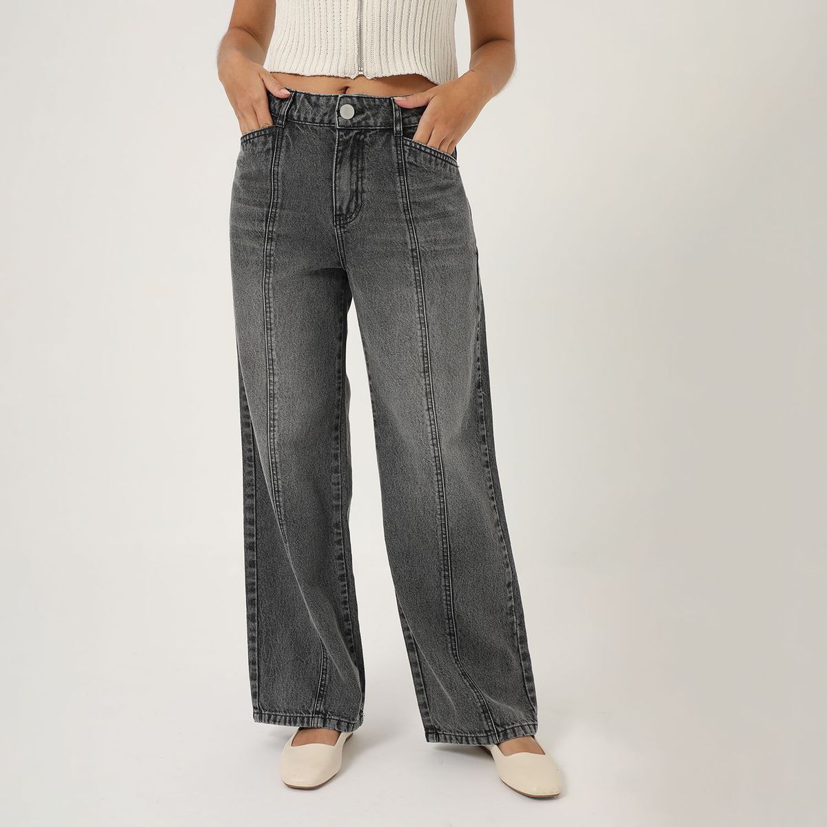 SYBILLA - Jean Wideleg Mujer Sybilla