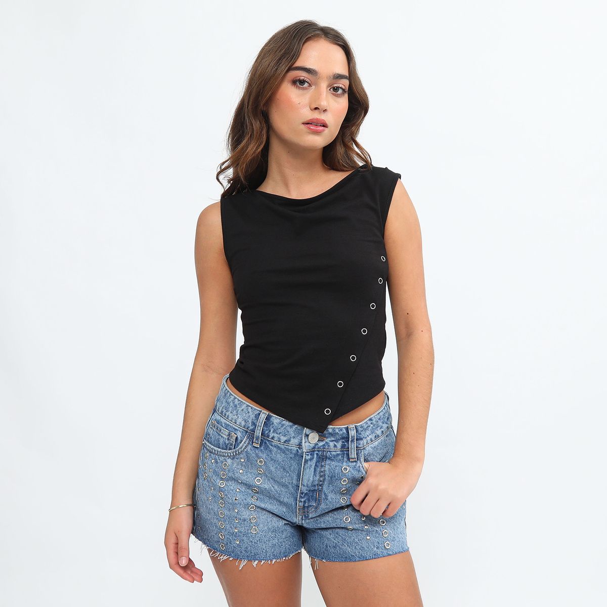DENIMLAB - Top Sin Mangas Mujer Denimlab
