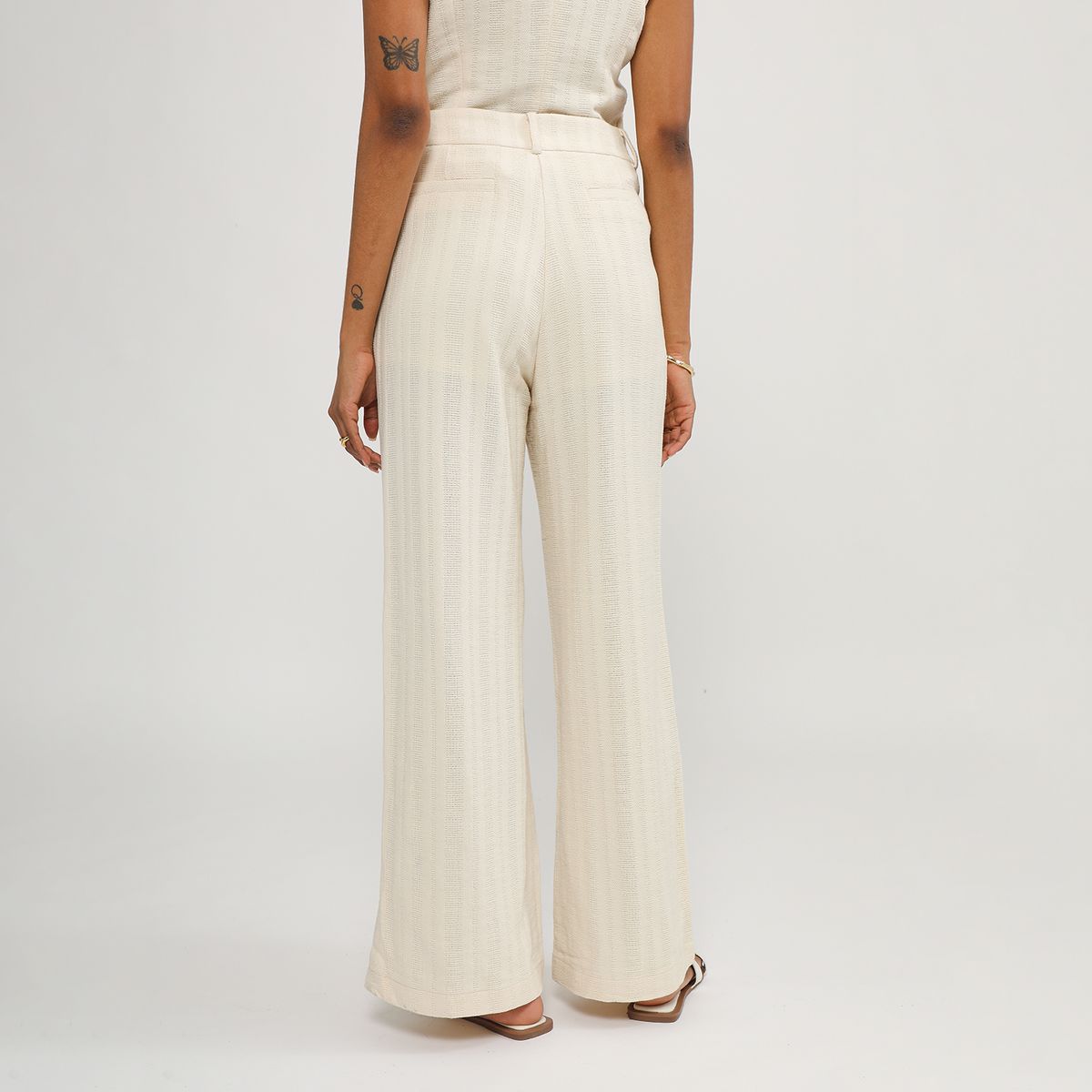 BASEMENT - Pantalón Palazzo Mujer Basement