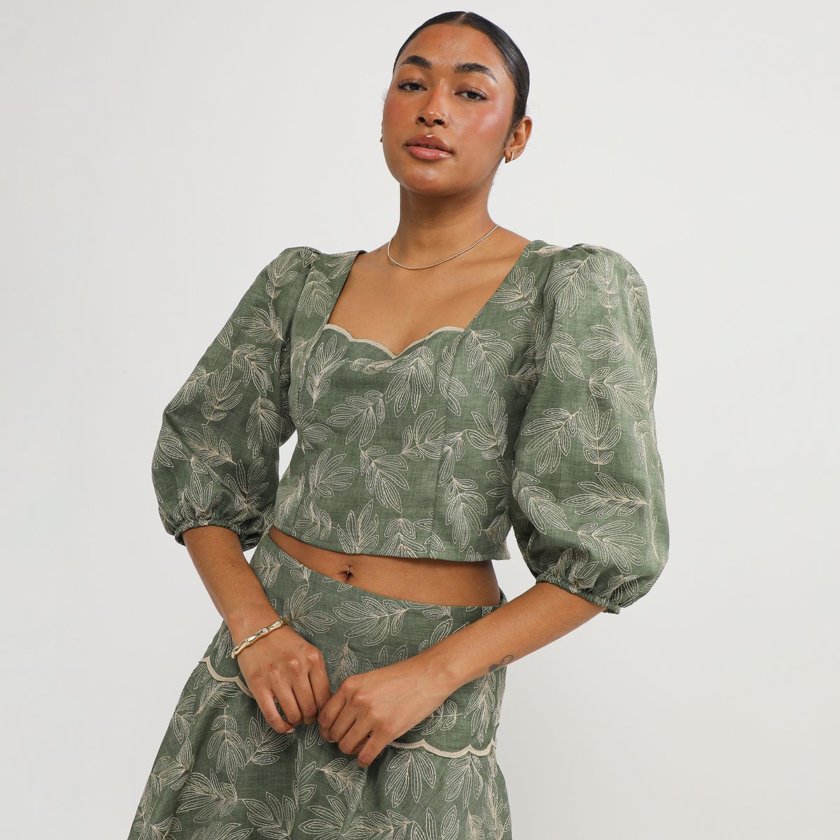 BASEMENT - Blusa Manga Corta Mujer Basement