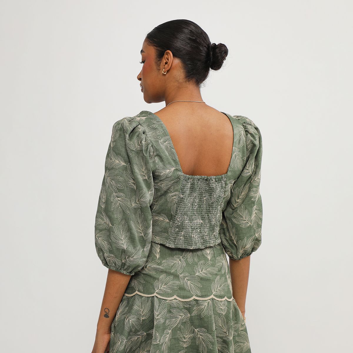 BASEMENT - Blusa Manga Corta Mujer Basement