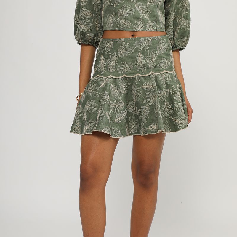 BASEMENT - Falda Corta Mujer Basement