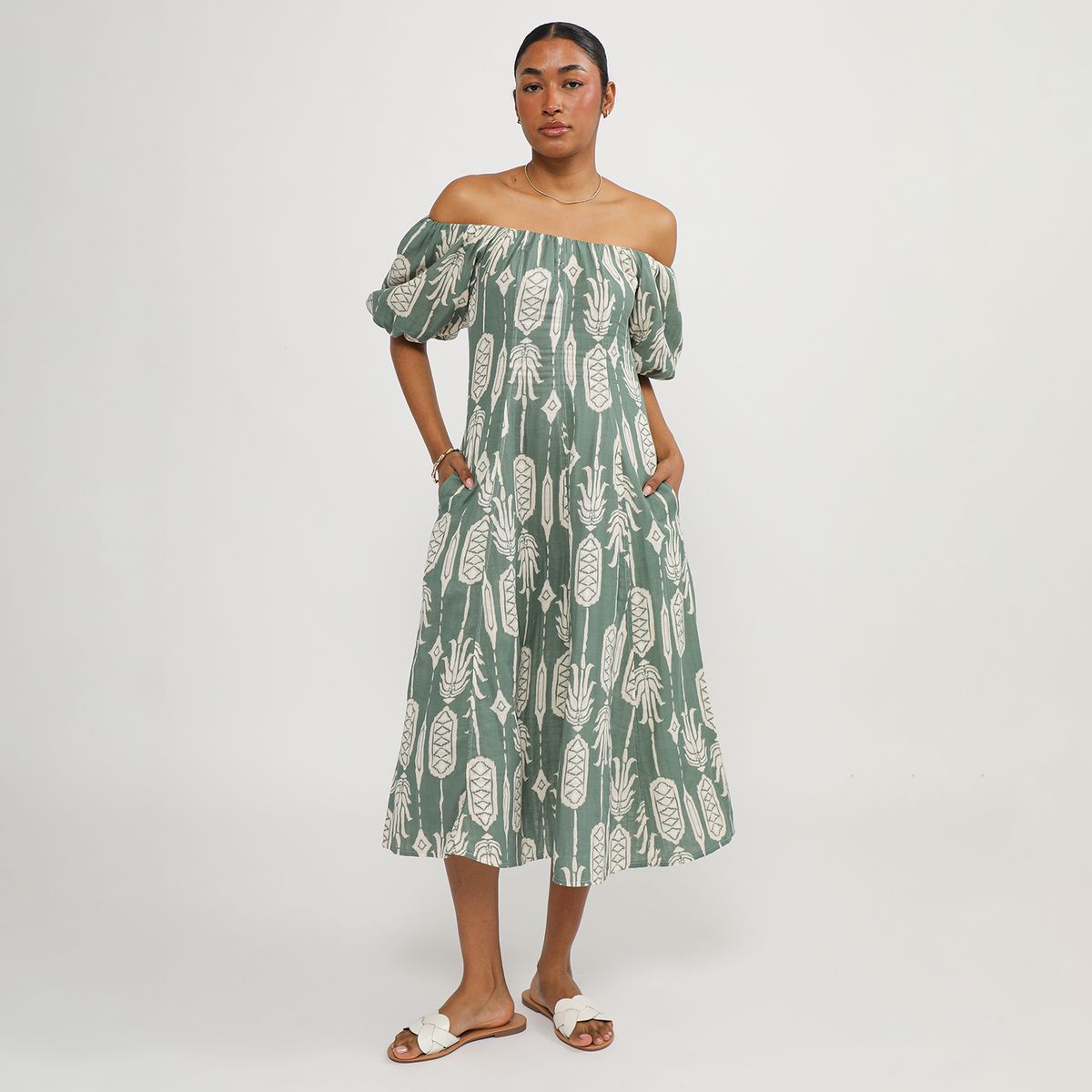 BASEMENT - Vestido Largo Mujer Basement