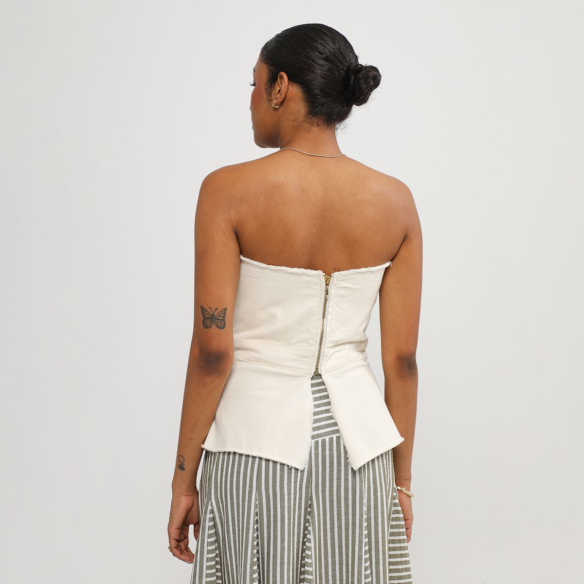 BASEMENT - Top Strapless Mujer Basement