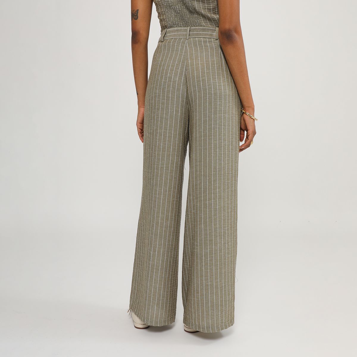 BASEMENT - Pantalón Palazzo Mujer Basement