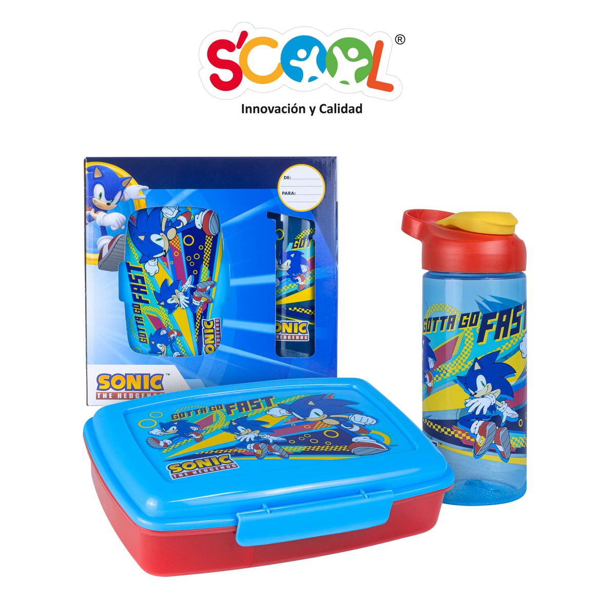 SCOOL - Set De Regalo Pp Sonic