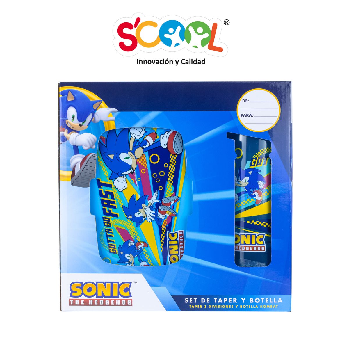 SCOOL - Set De Regalo Pp Sonic