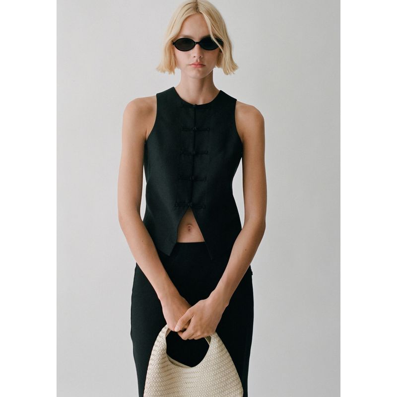 MANGO - Chaleco Mujer Mango