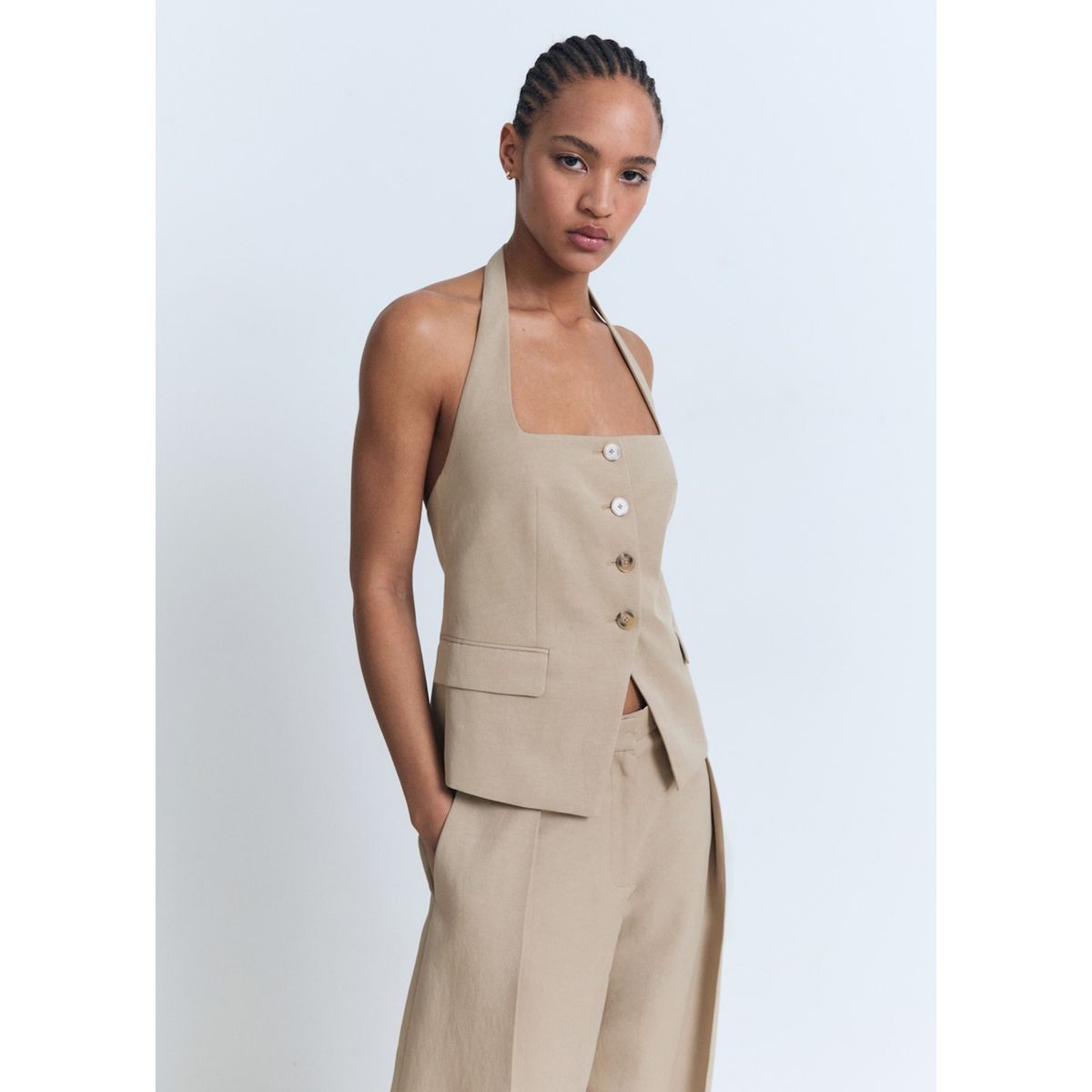 MANGO - Chaleco Mujer Mango