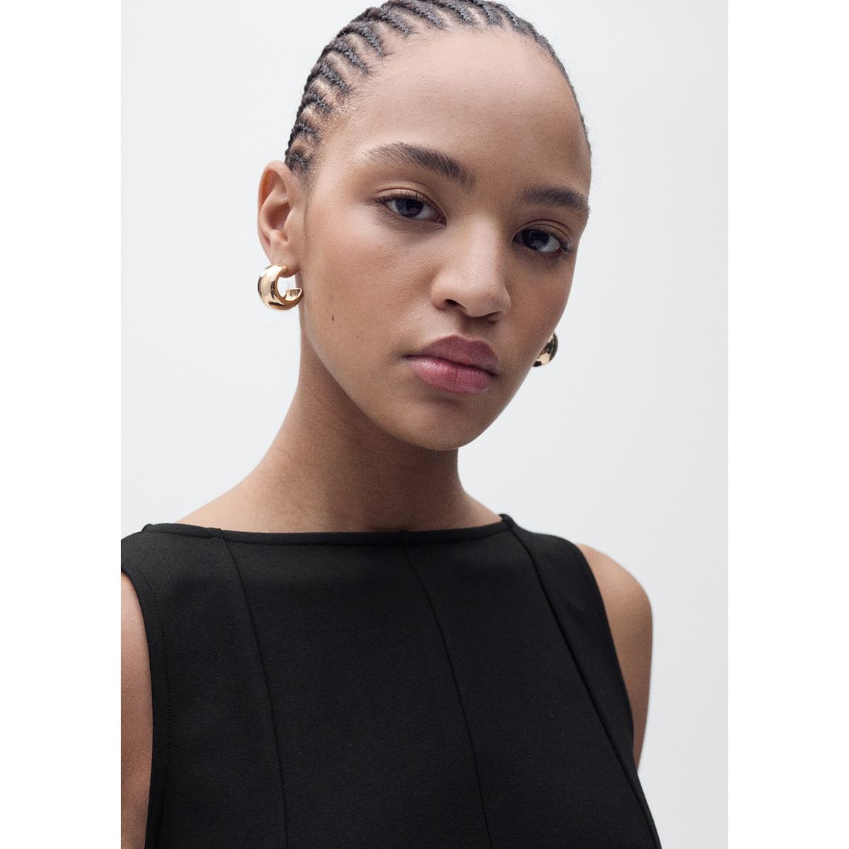 MANGO - Top Sin Mangas Mujer Mango