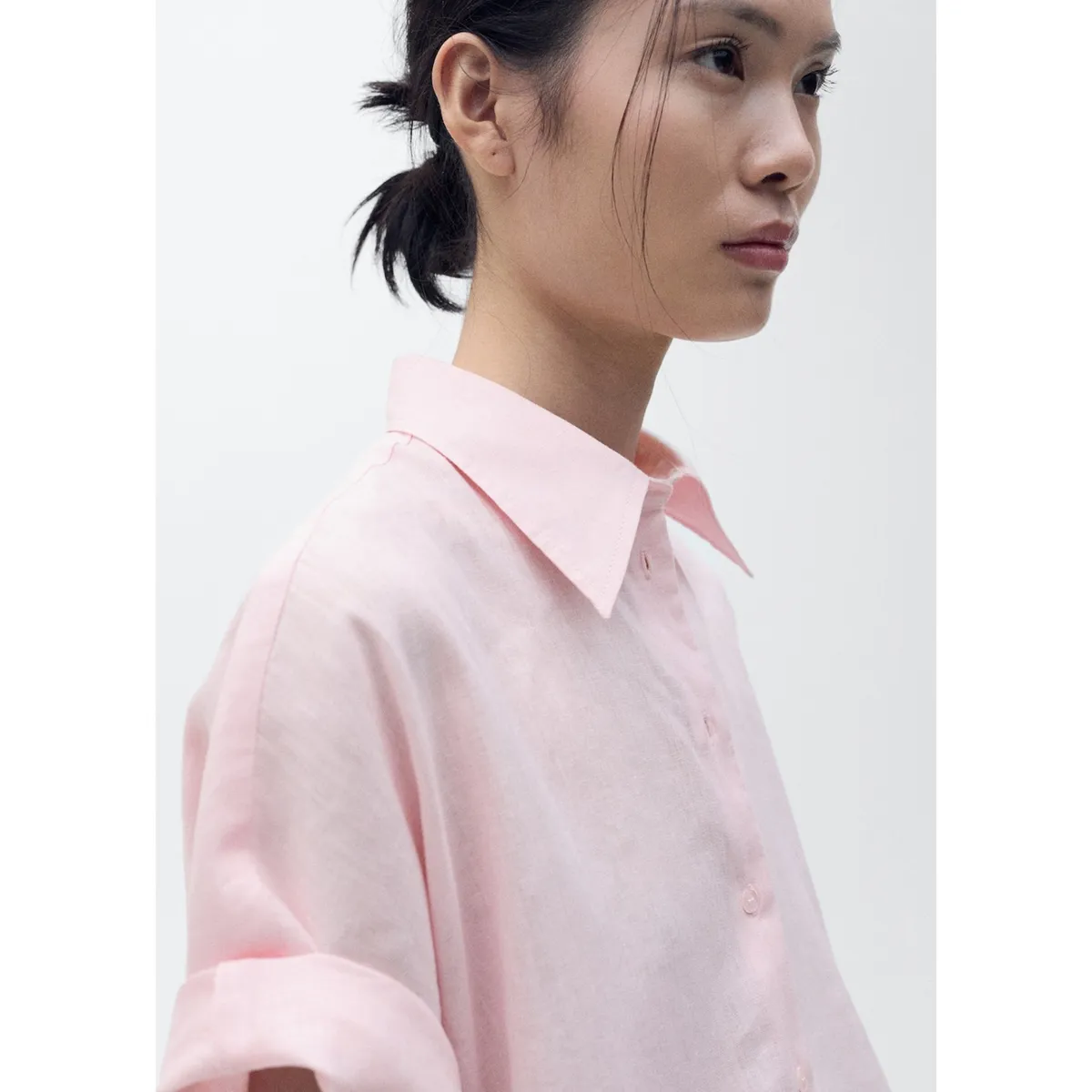 MANGO - Blusa Casual Mujer Mango