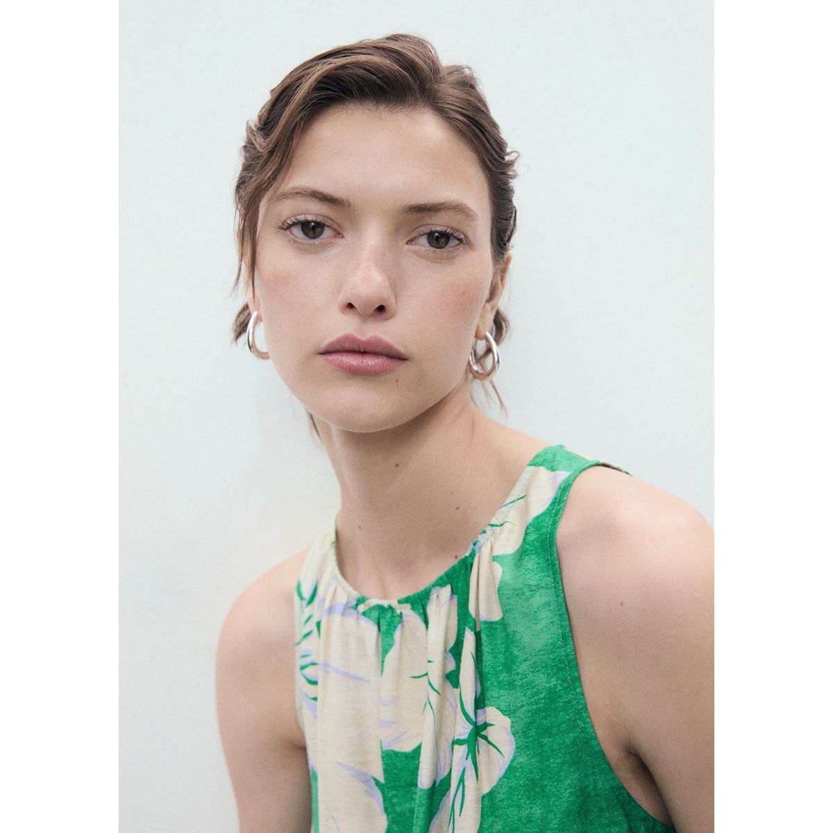 MANGO - Vestido Largo Mujer Mango