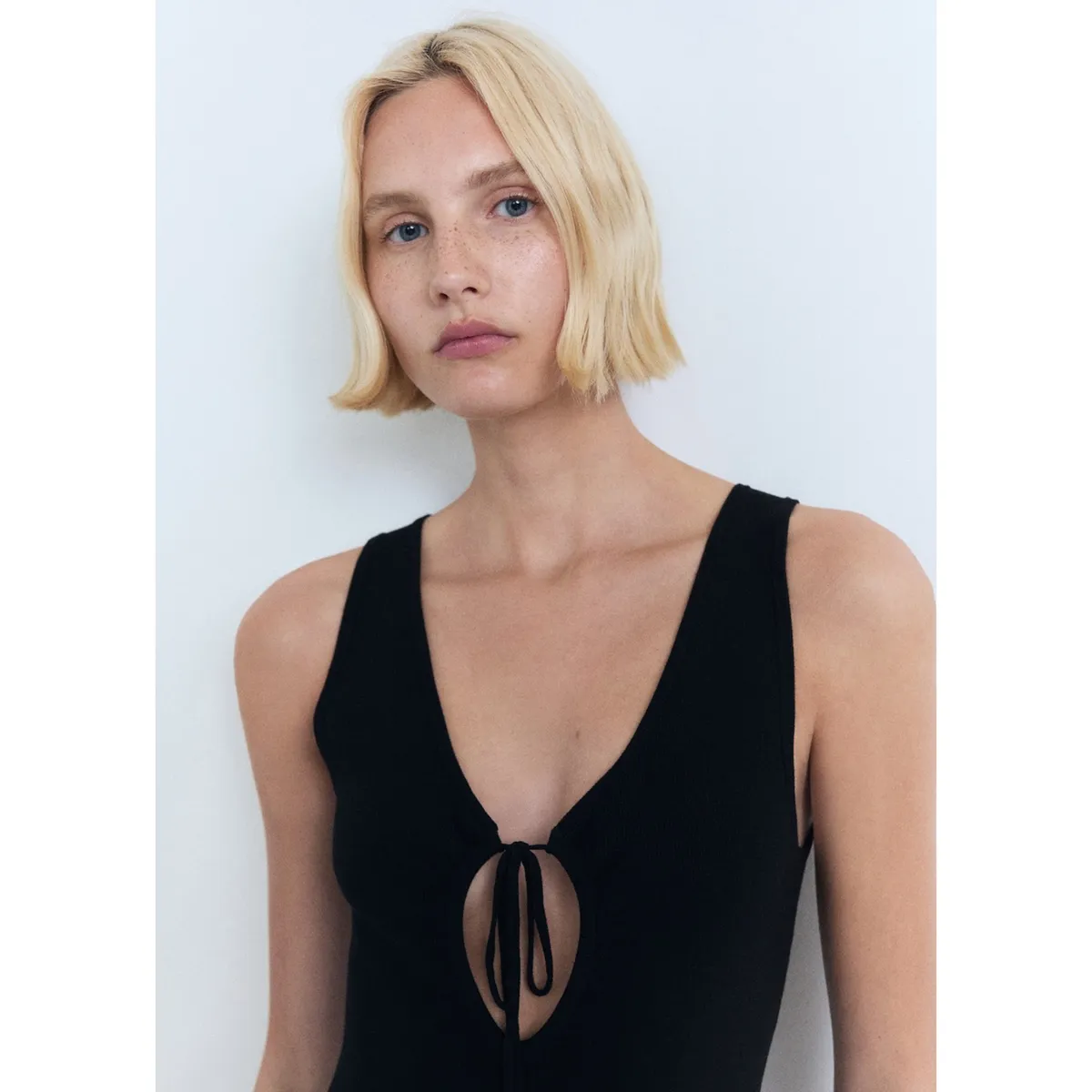 MANGO - Vestido Largo Mujer Mango