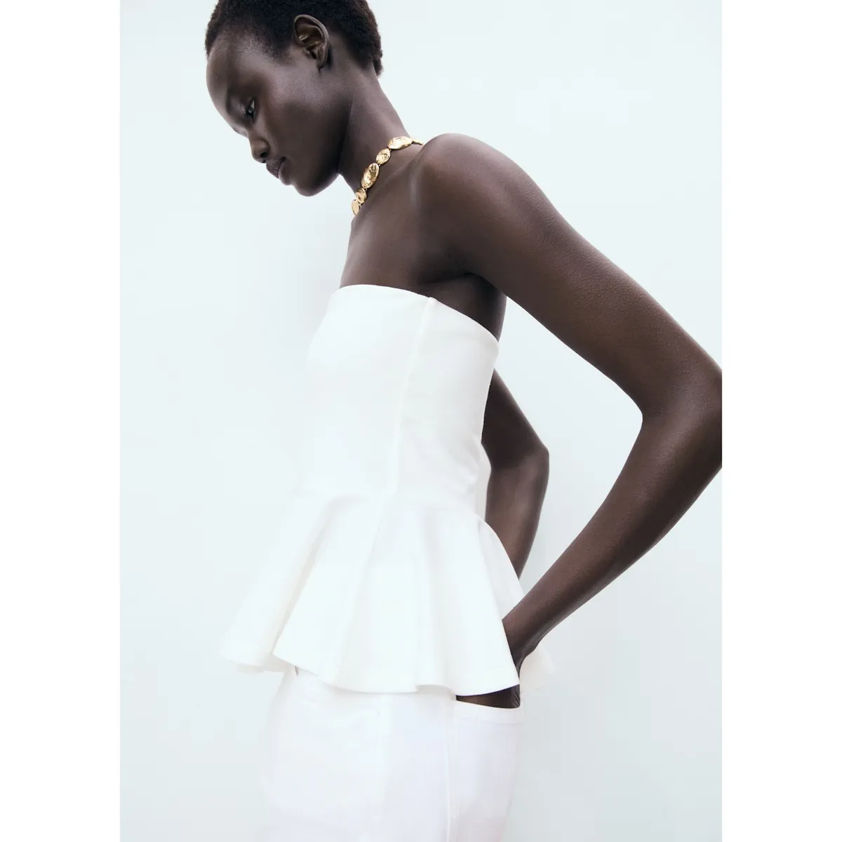 MANGO - Top Sin Mangas Mujer Mango