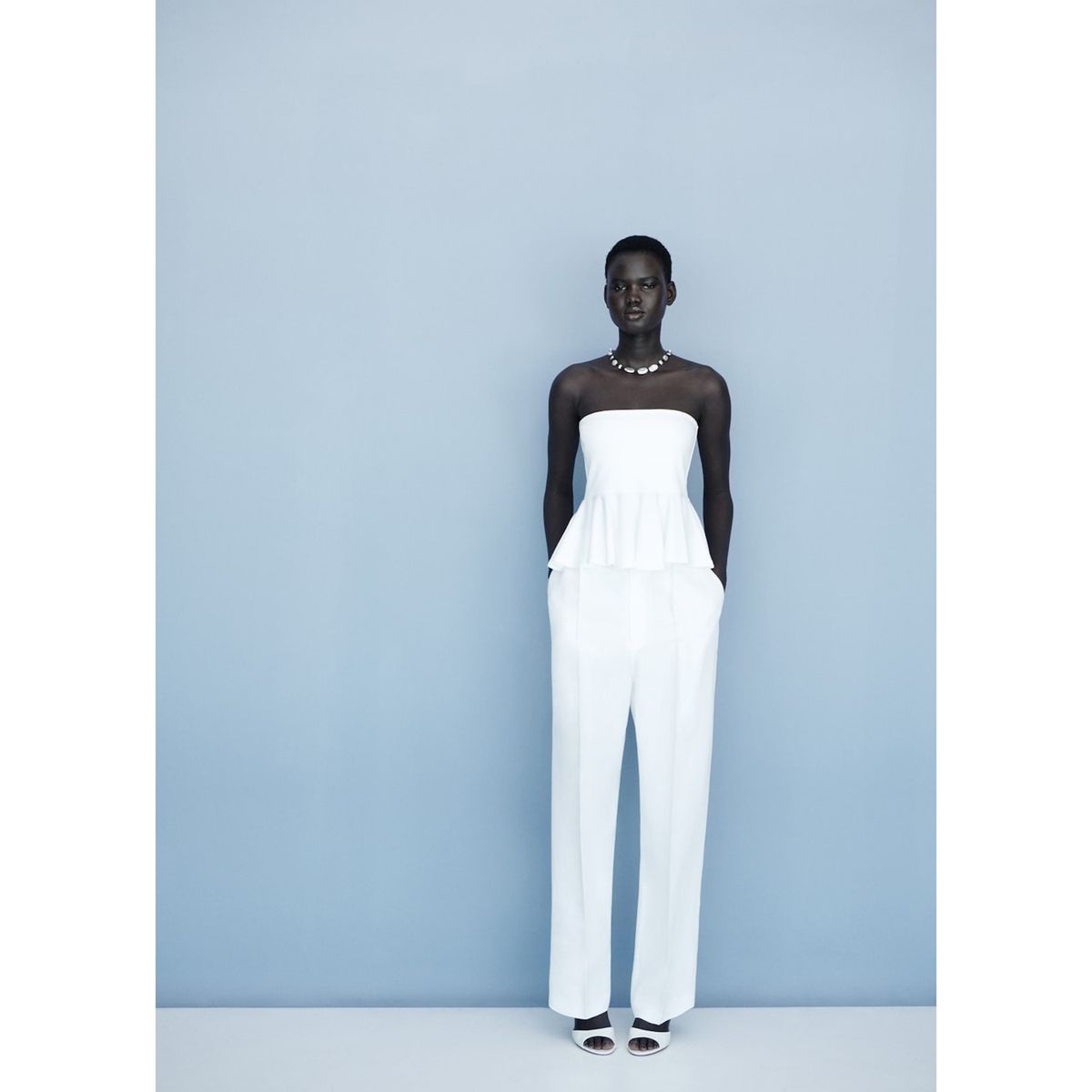 MANGO - Top Sin Mangas Mujer Mango