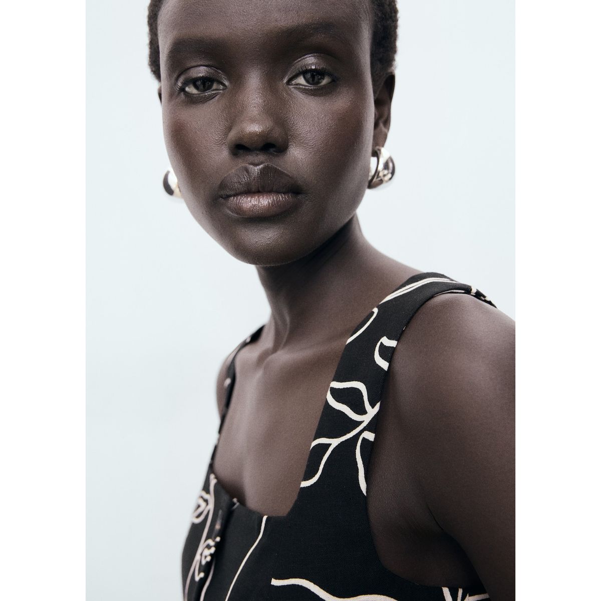 MANGO - Top Sin Mangas Mujer Mango