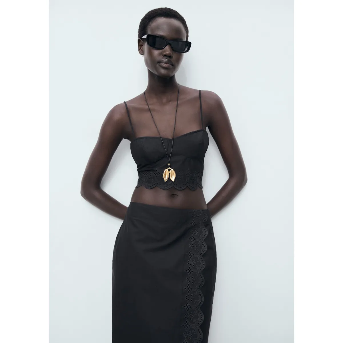 MANGO - Top Sin Mangas Mujer Mango