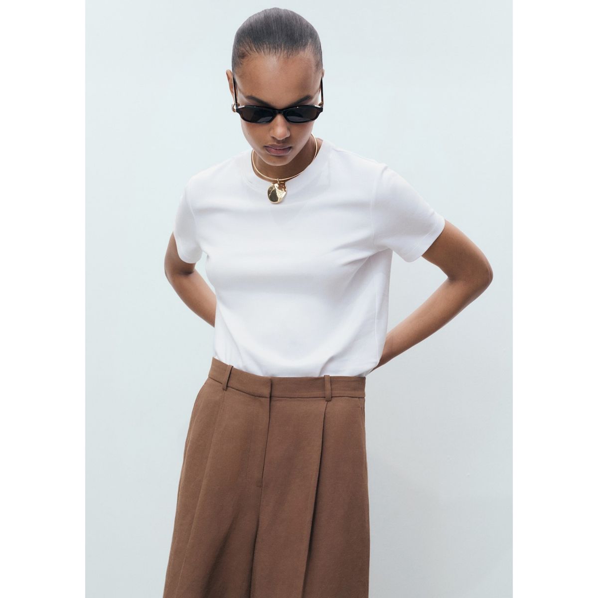 MANGO - Polo 100% Algodón Mujer Mango