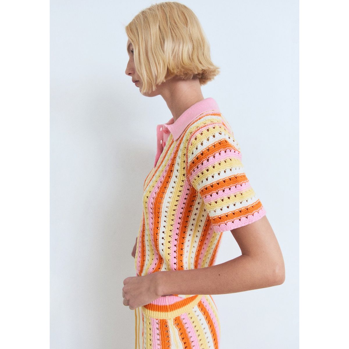 MANGO - Polo Jersey Mujer Mango