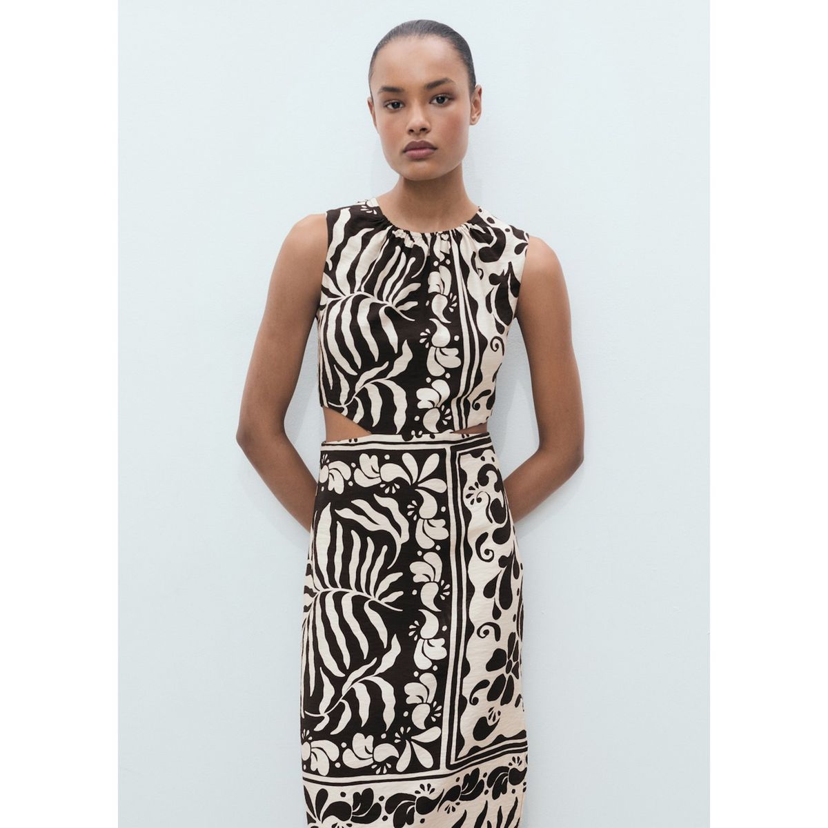 MANGO - Vestido Midi Mujer Mango