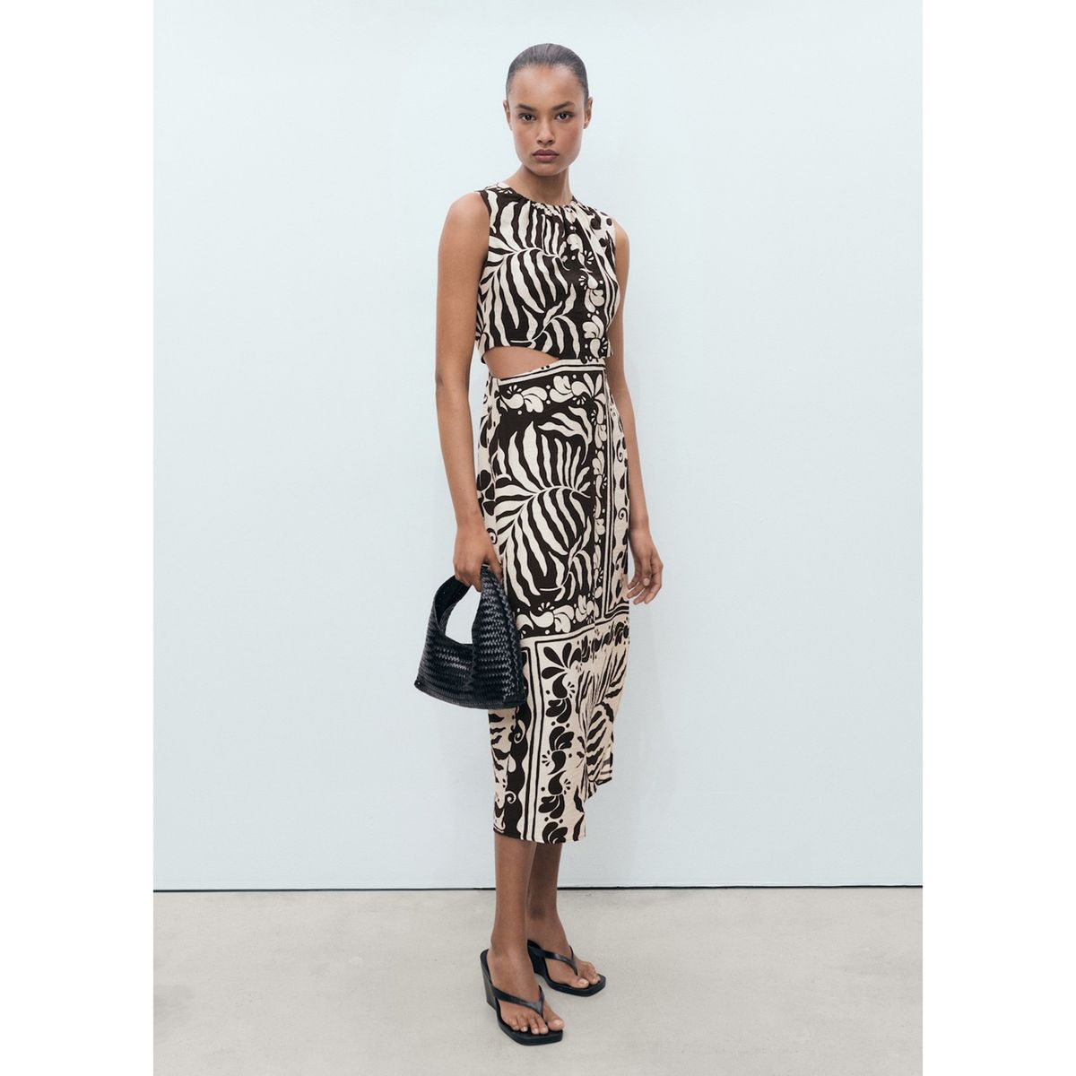 MANGO - Vestido Midi Mujer Mango