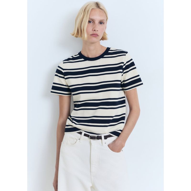 MANGO - Polo 100% Algodón Mujer Mango