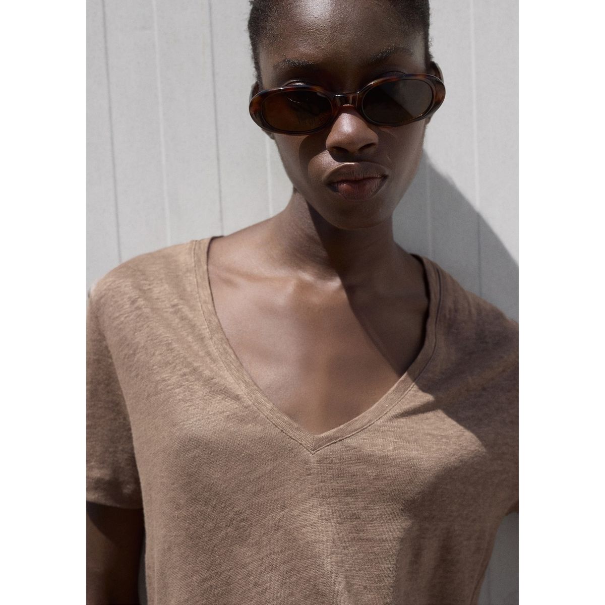 MANGO - Polo Manga Corta Mujer Mango