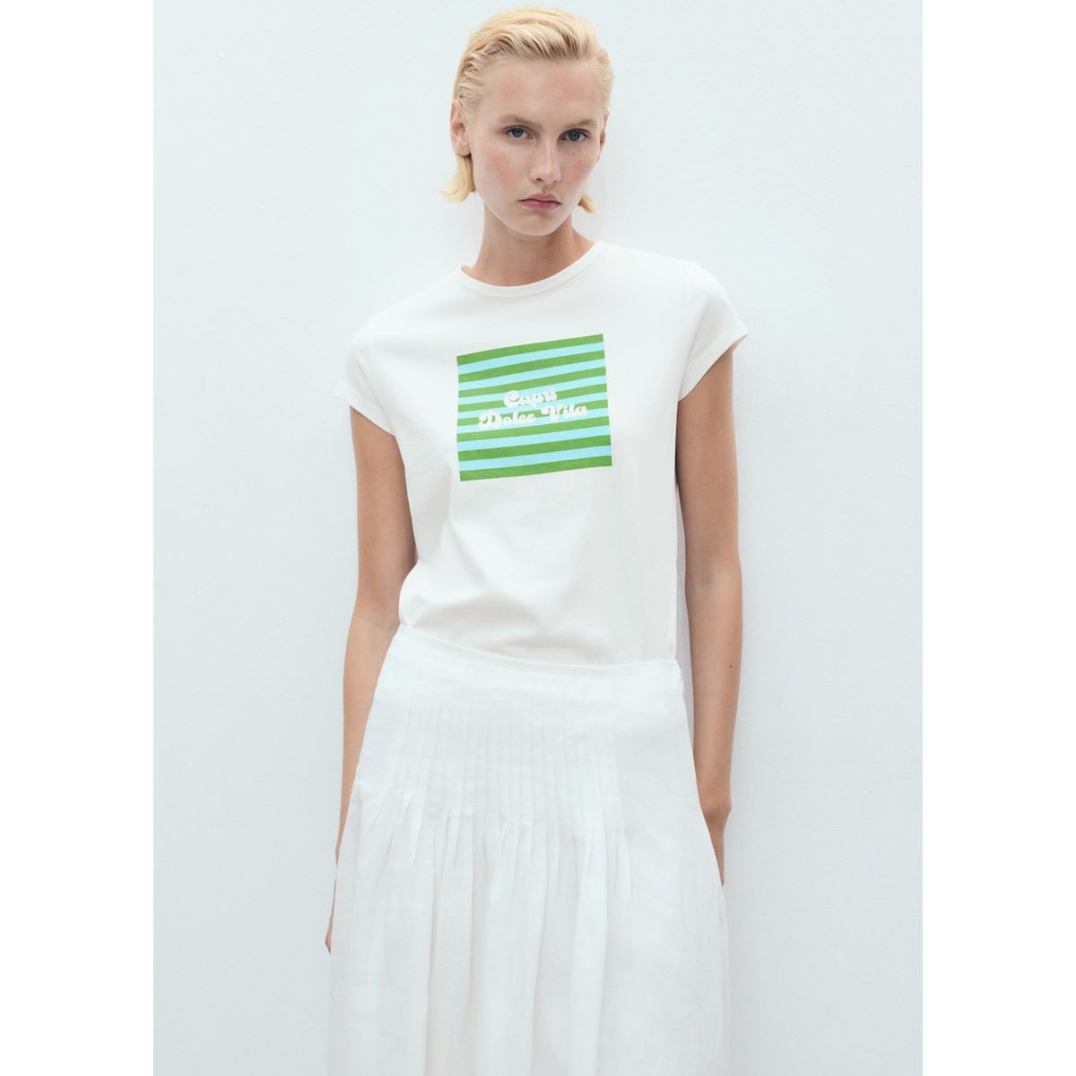 MANGO - Polo 100% Algodón Mujer Mango