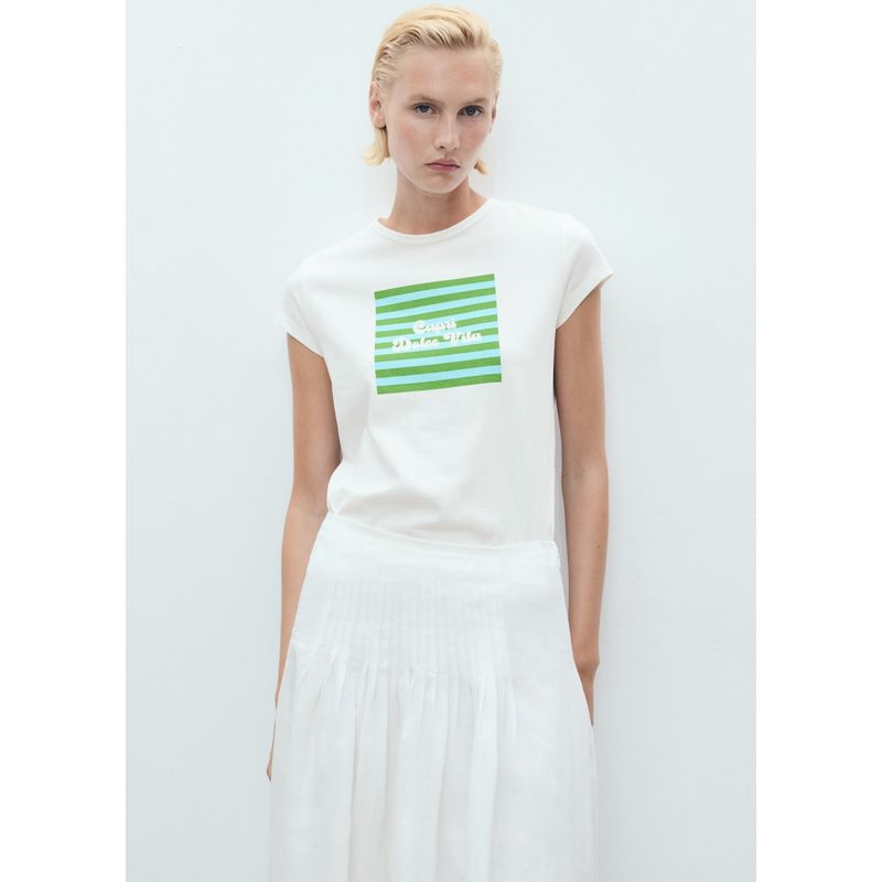 MANGO - Polo 100% Algodón Mujer Mango