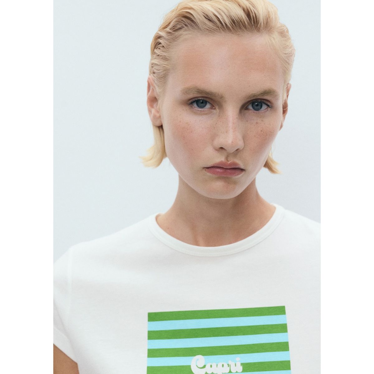 MANGO - Polo 100% Algodón Mujer Mango