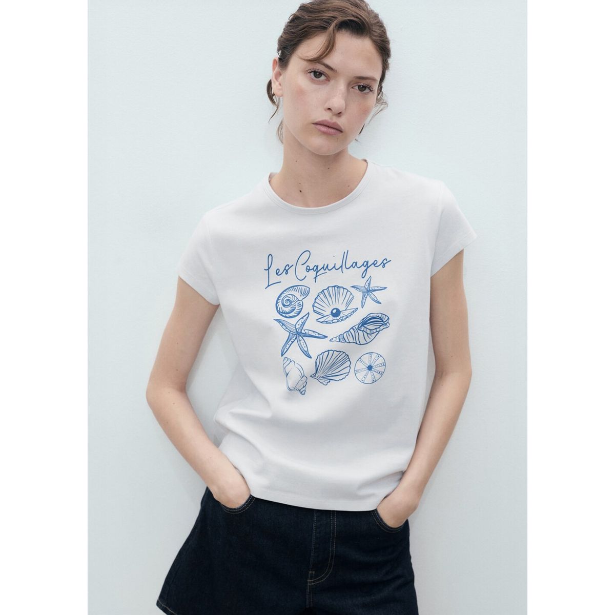 MANGO - Polo 100% Algodón Mujer Mango