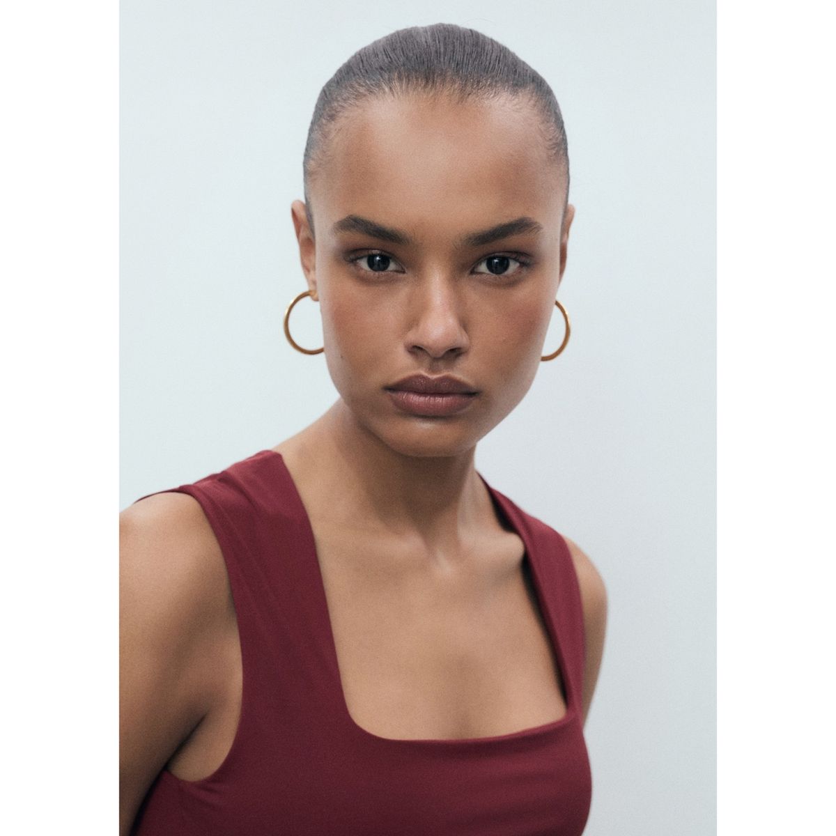 MANGO - Top Sin Mangas Mujer Mango