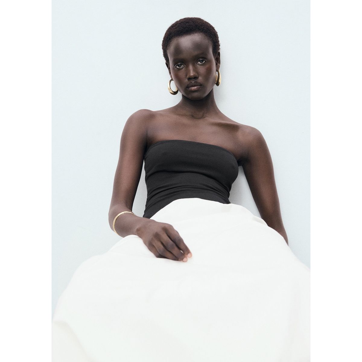 MANGO - Vestido Largo Mujer Mango