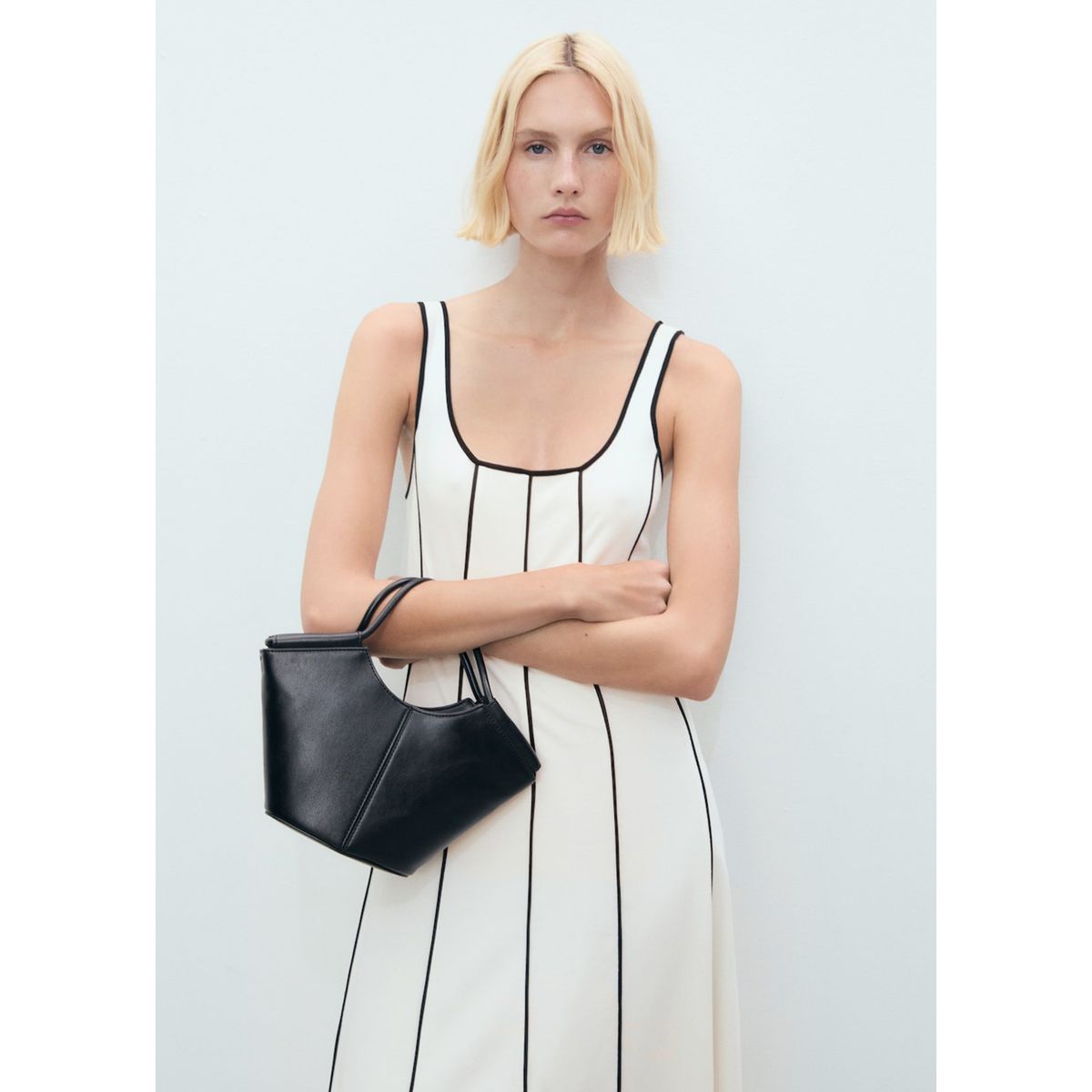 MANGO - Vestido Largo Mujer Mango